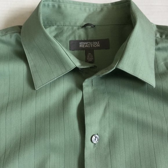 Kenneth Cole Reaction XL Wrinkle Free Button up - Picture 1 of 5